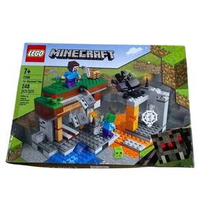 Lego Minecraft The Abandoned Mine Building Toy 21166 Zombie Cave New Sealed